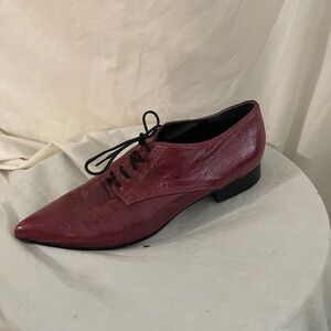 Luca Valentini Pointy Oxford Shoes